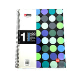 Spiral 1 Subj Notebook A4 Miquel Ruis 100sht Hor.Dots (ML2252) - Al Masam Stationery LLC